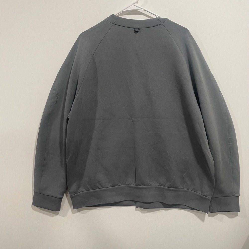 Nike 24.7 Impossibly Soft Cardigan Mens Large Grey HQ6948-084 Loose Fit NWT $125 - Picture 5 of 10